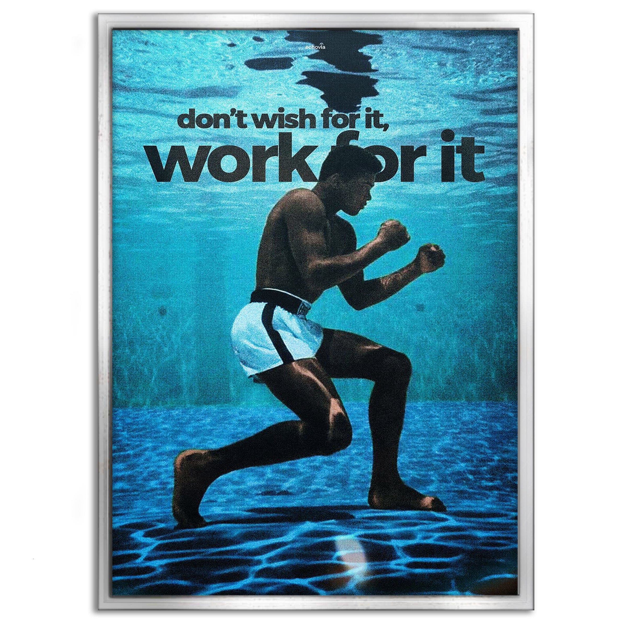 Work for it - Leinwandbild Motivation