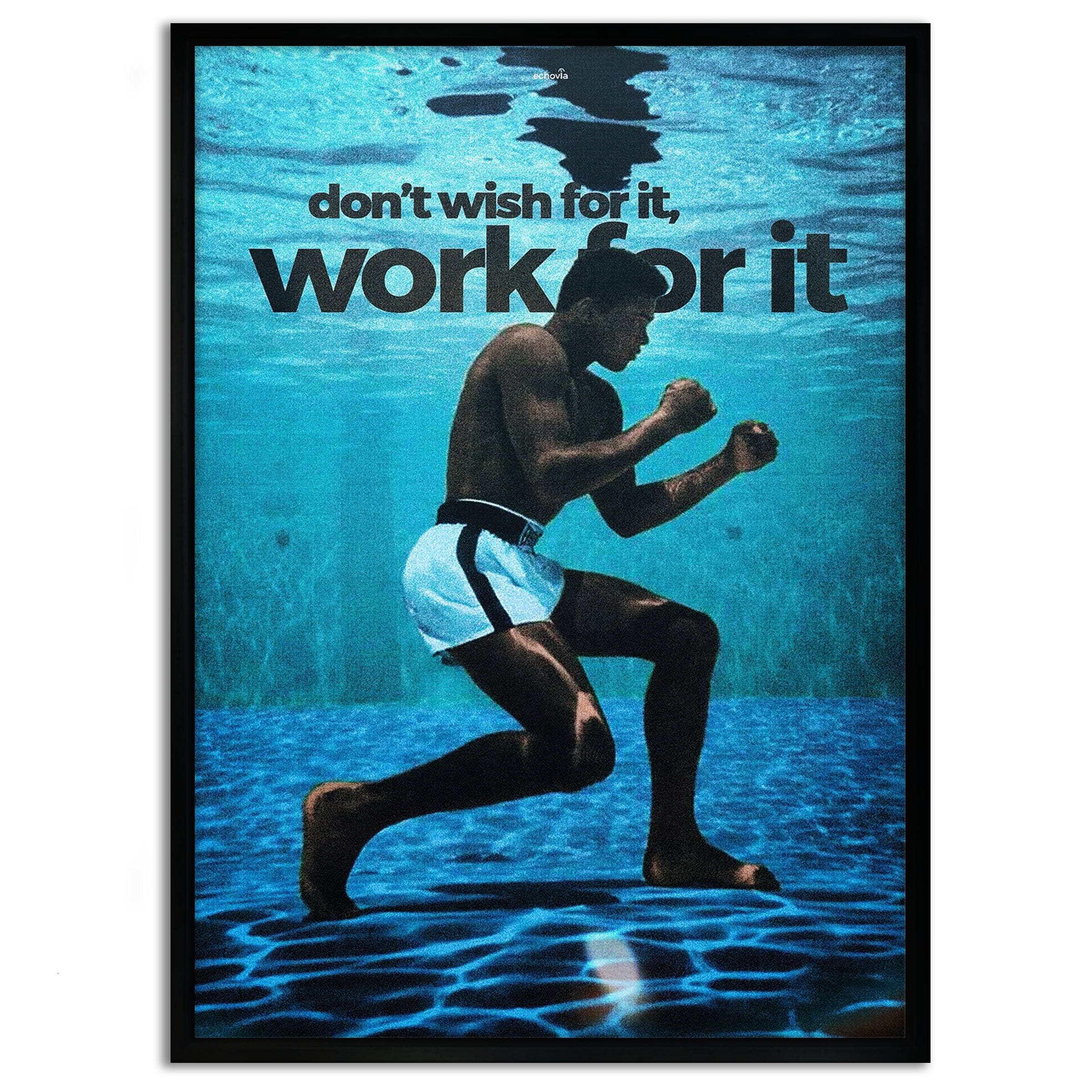 Work for it - Leinwandbild Motivation