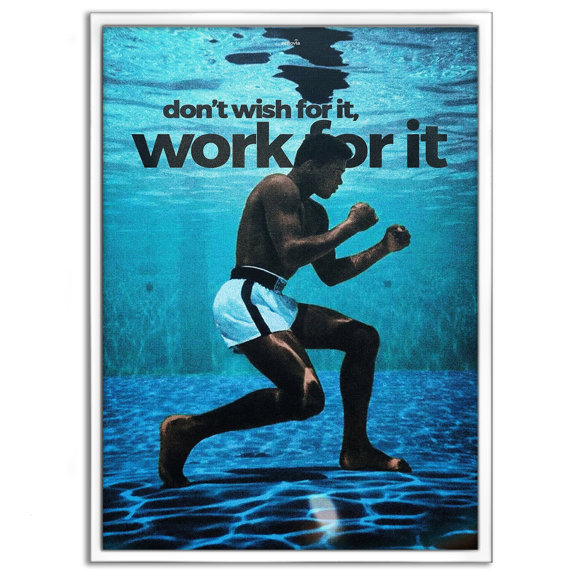 Work for it - Leinwandbild Motivation