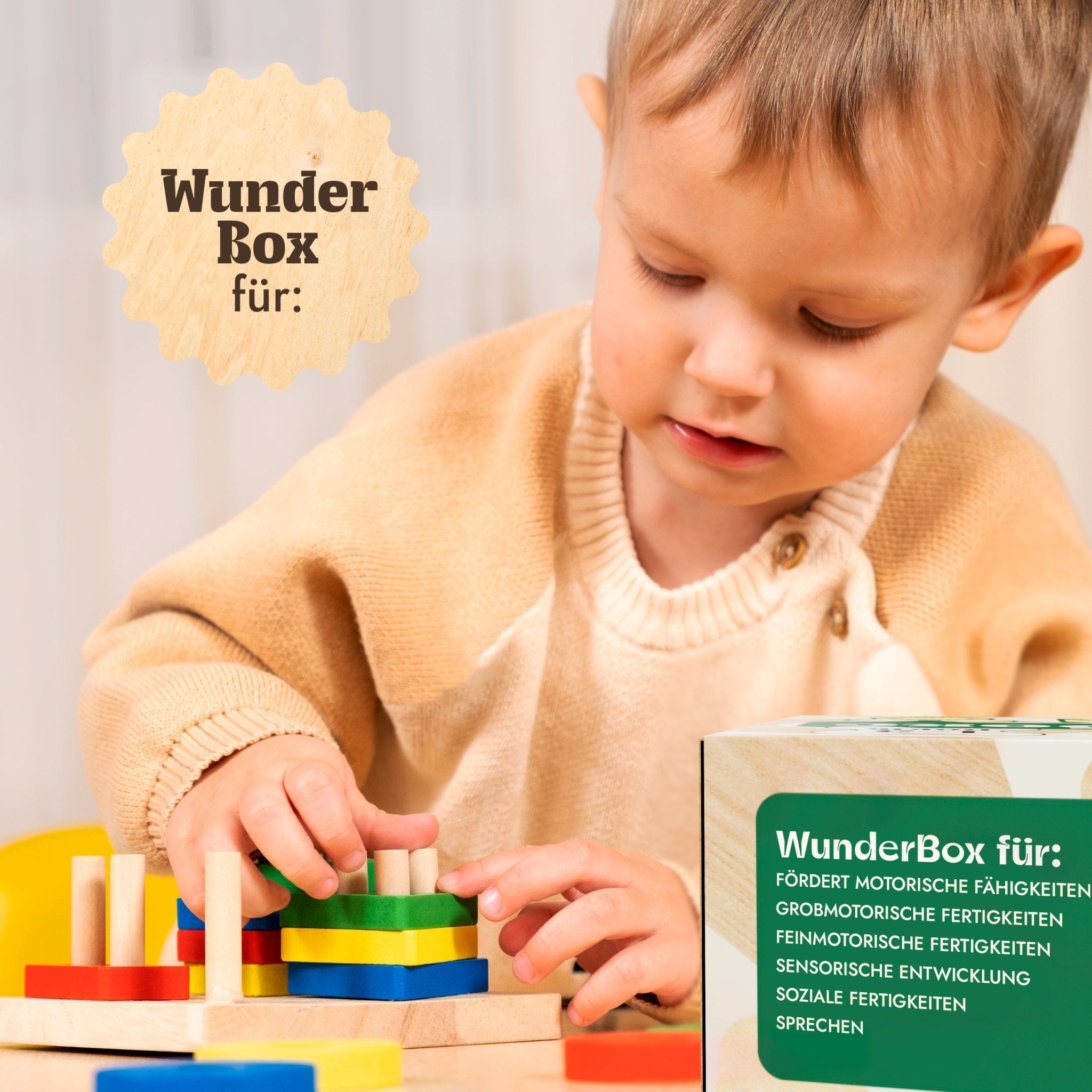 WunderBox 1-3 Jahre - Entwicklungsboxen für die Kleinsten