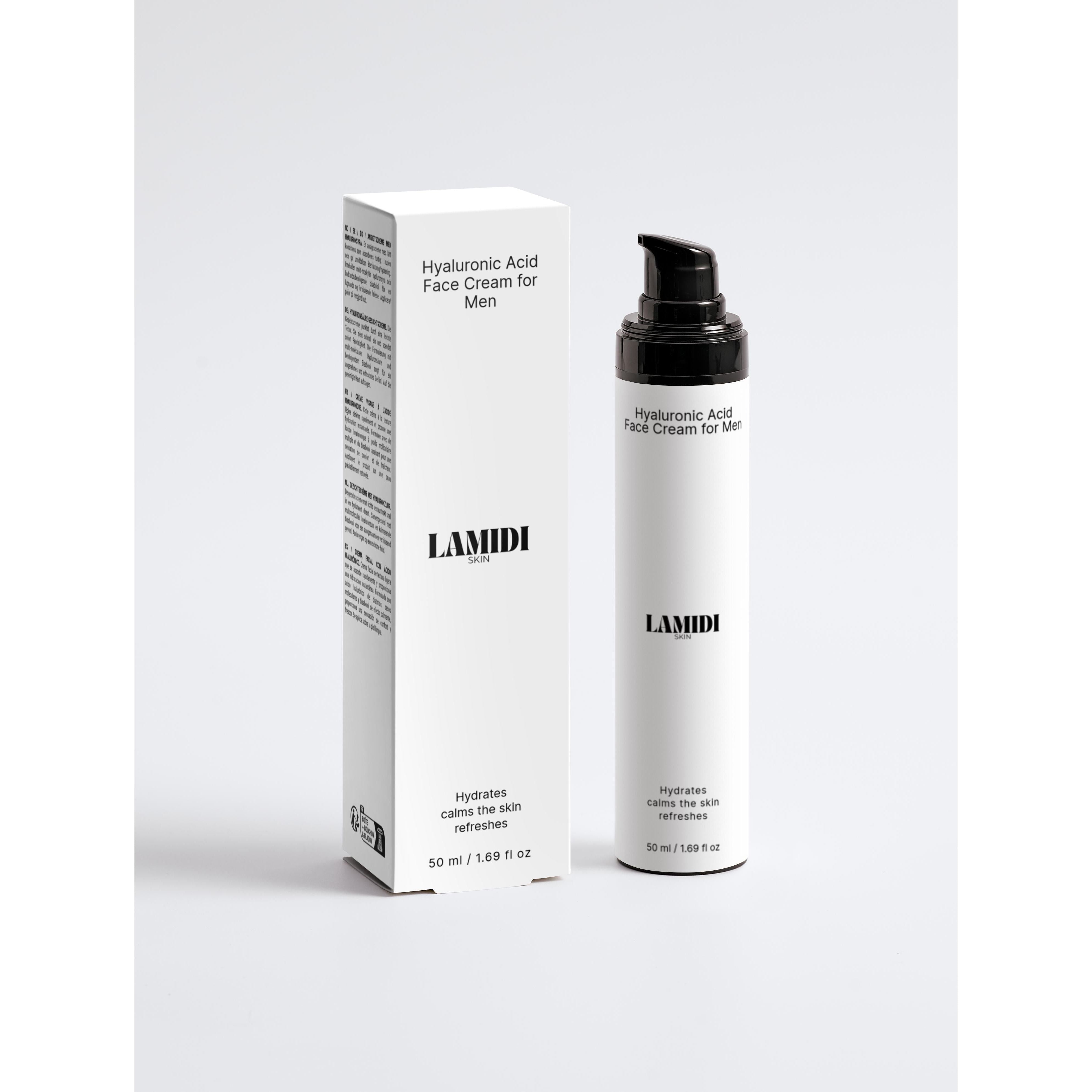 Hyaluronic Acid Face Cream for Men