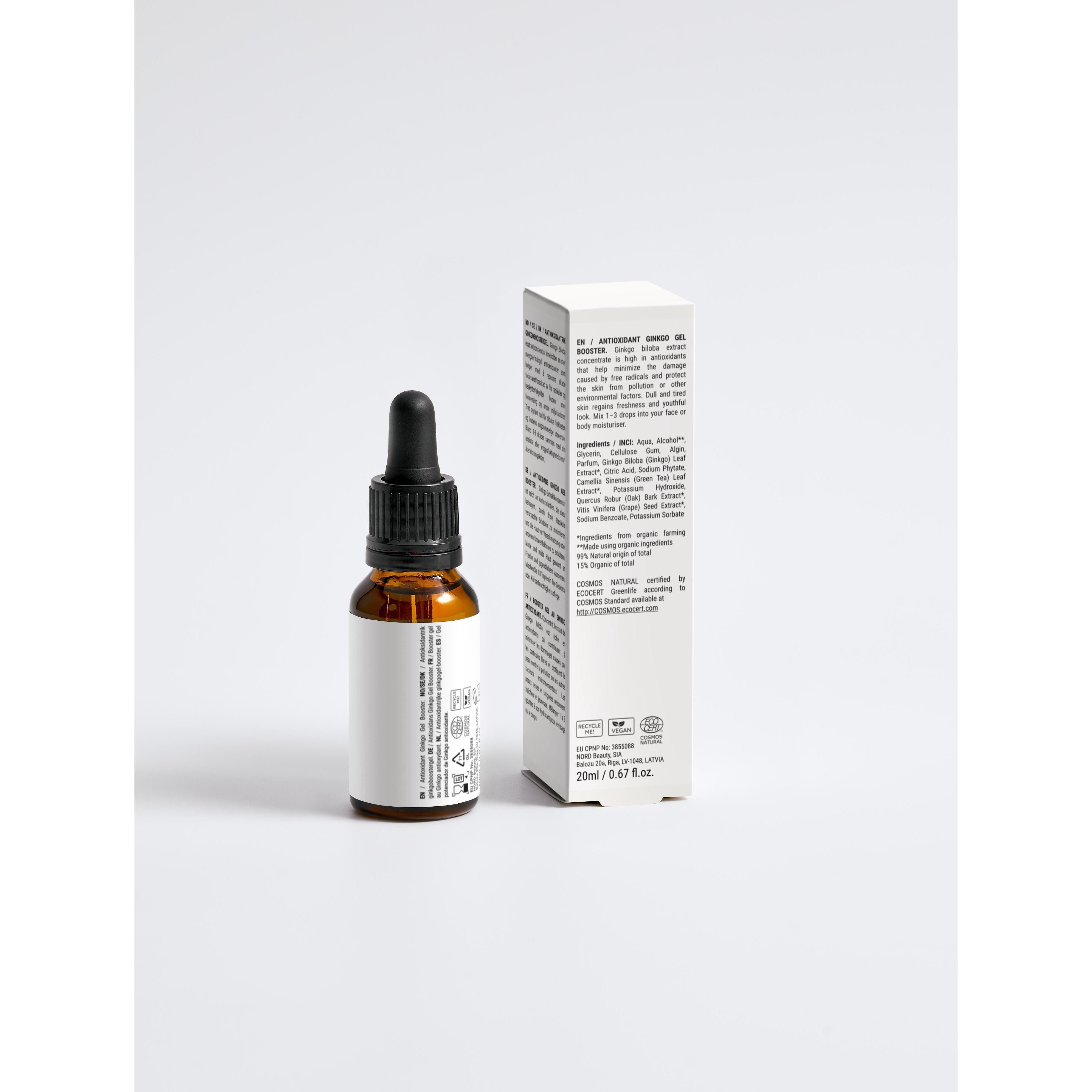 Antioxidant Ginkgo Gel Booster - 20ml
