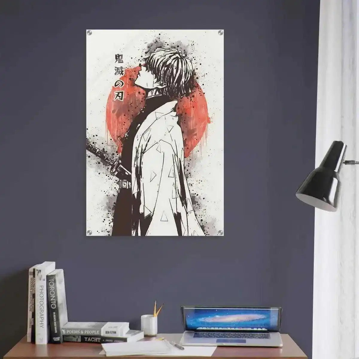 Zenitsu Vintage - Demon Slayer - Anime Leinwandbild by SimpleCanvas