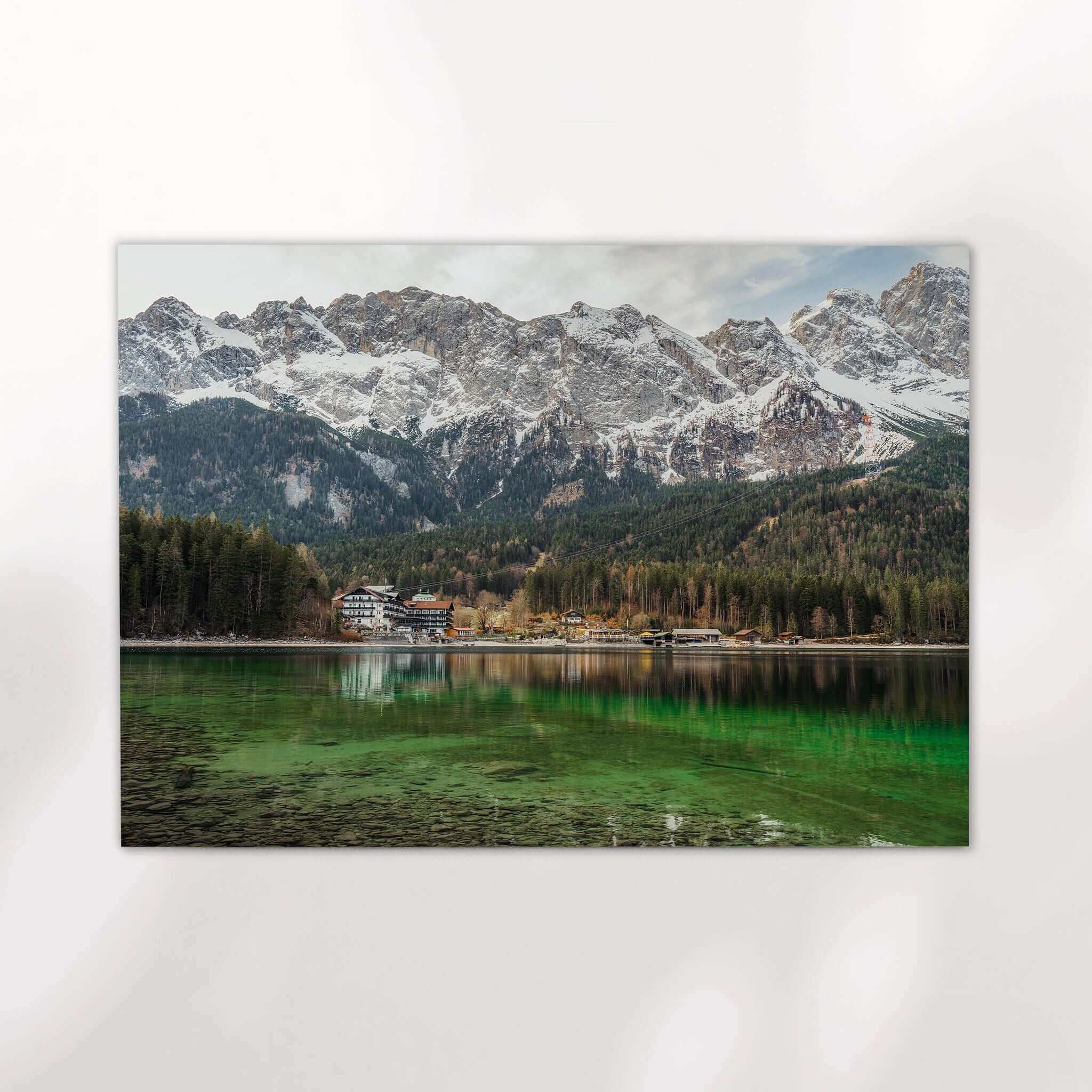 Eibsee Wall Art Print – Bavarian Mountain Photography