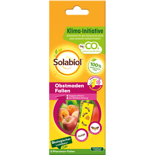 Solabiol Obstmaden Fallen 5 Stück