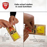 Rattenfalle Classic 1 Stück  bewährte Rattenfalle aus Holz