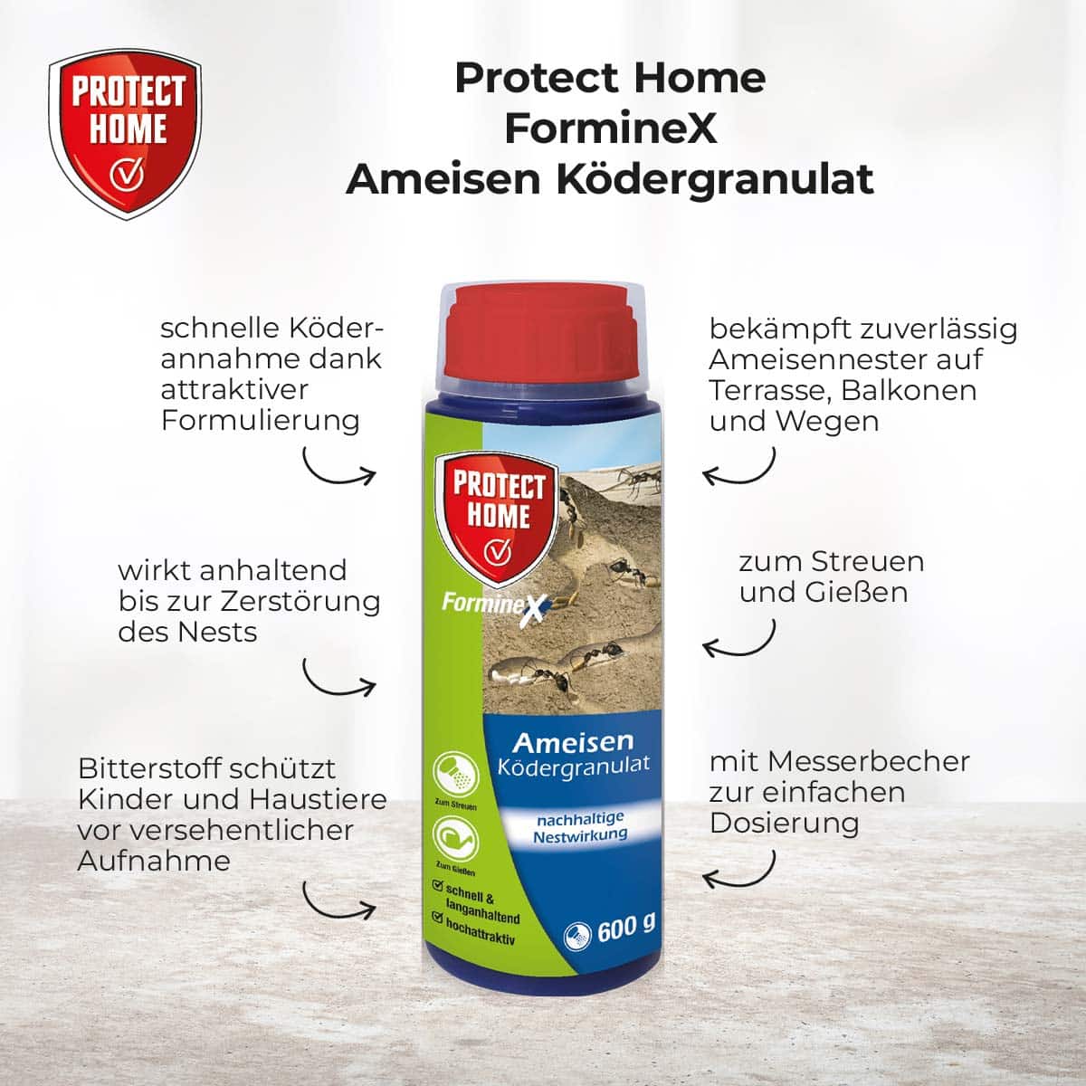 Ameisen Ködergranulat