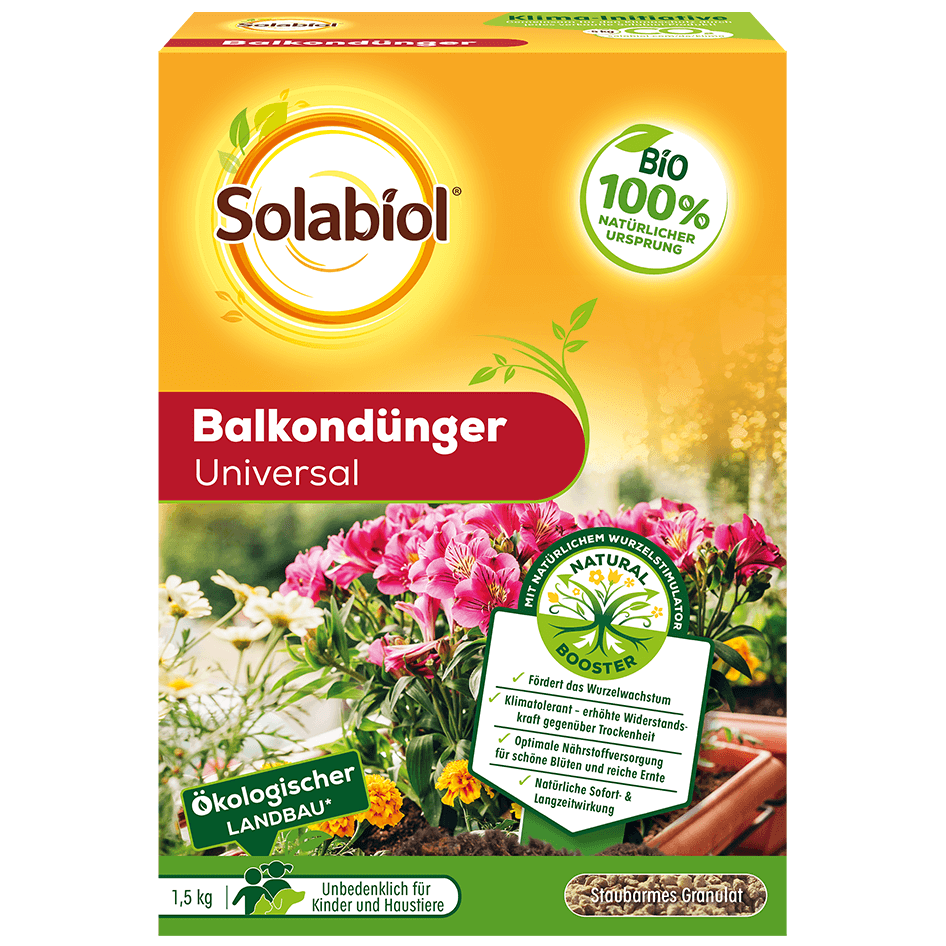 Solabiol Balkondünger Universal 1,5 kg