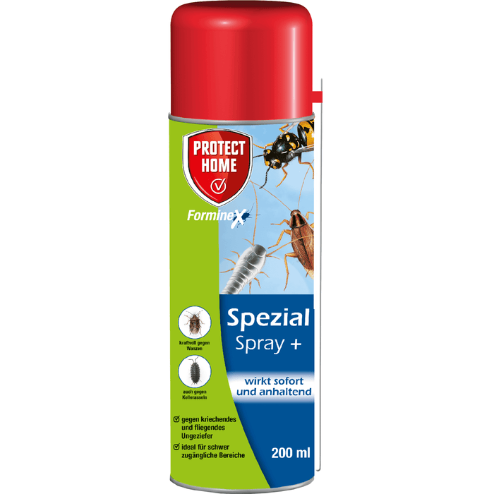 Spezialspray + (gegen Ungeziefer und Wespen)