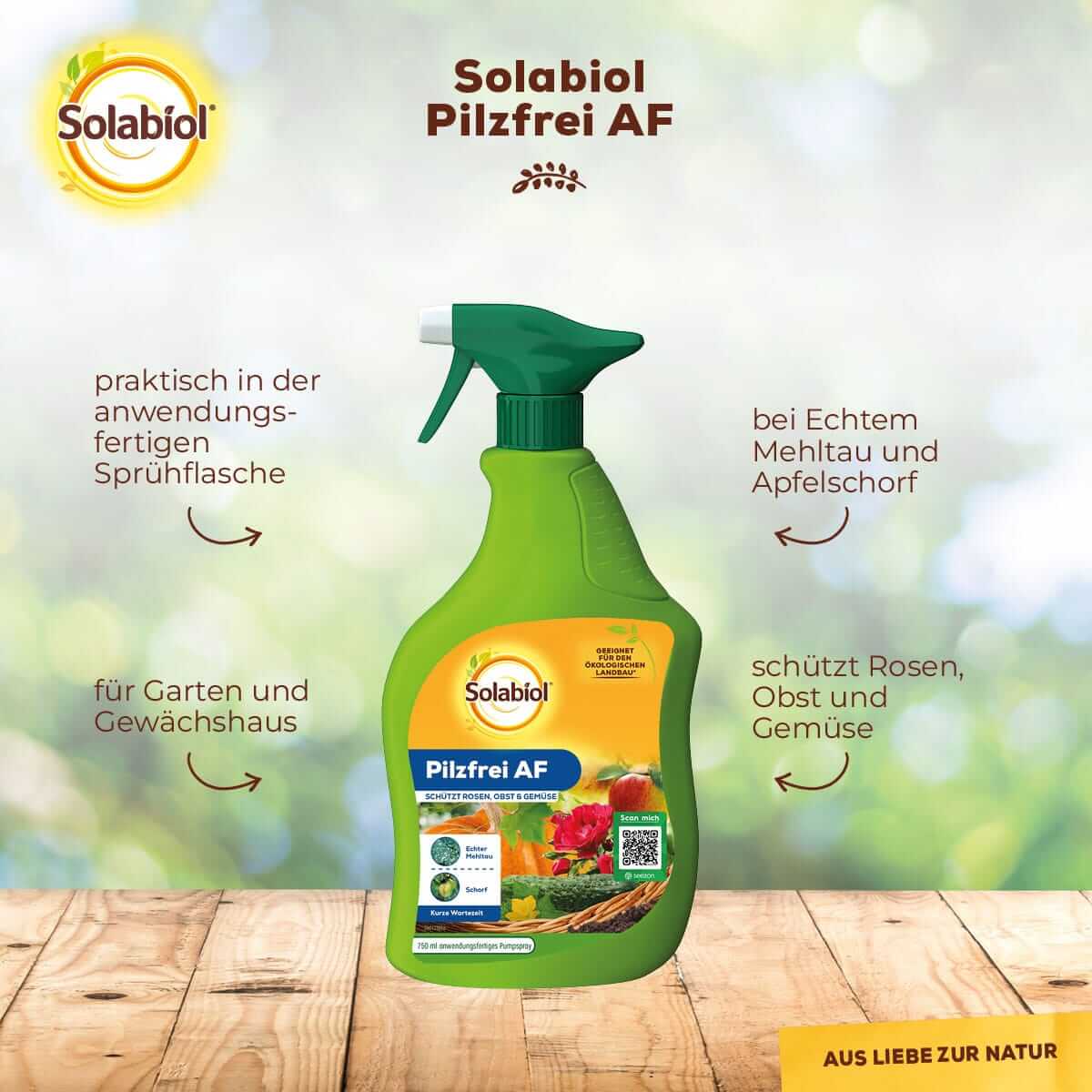 Solabiol Pilzfrei AF 750 ml anwendungsfertig