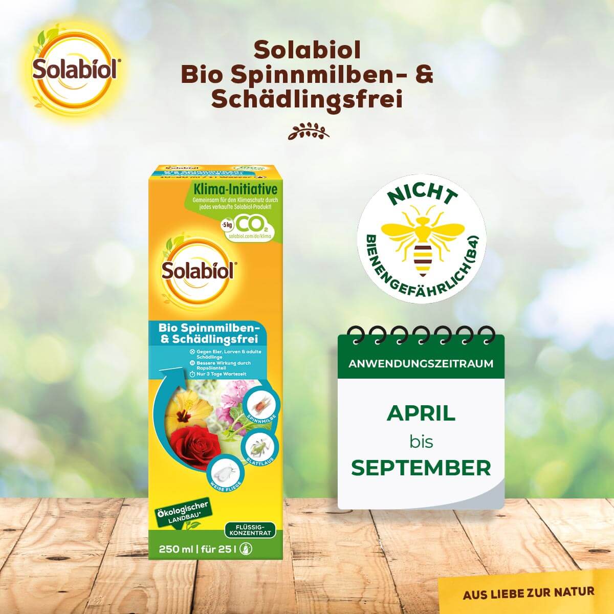 Solabiol Bio Spinnmilben- & Schädlingsfrei 250 ml