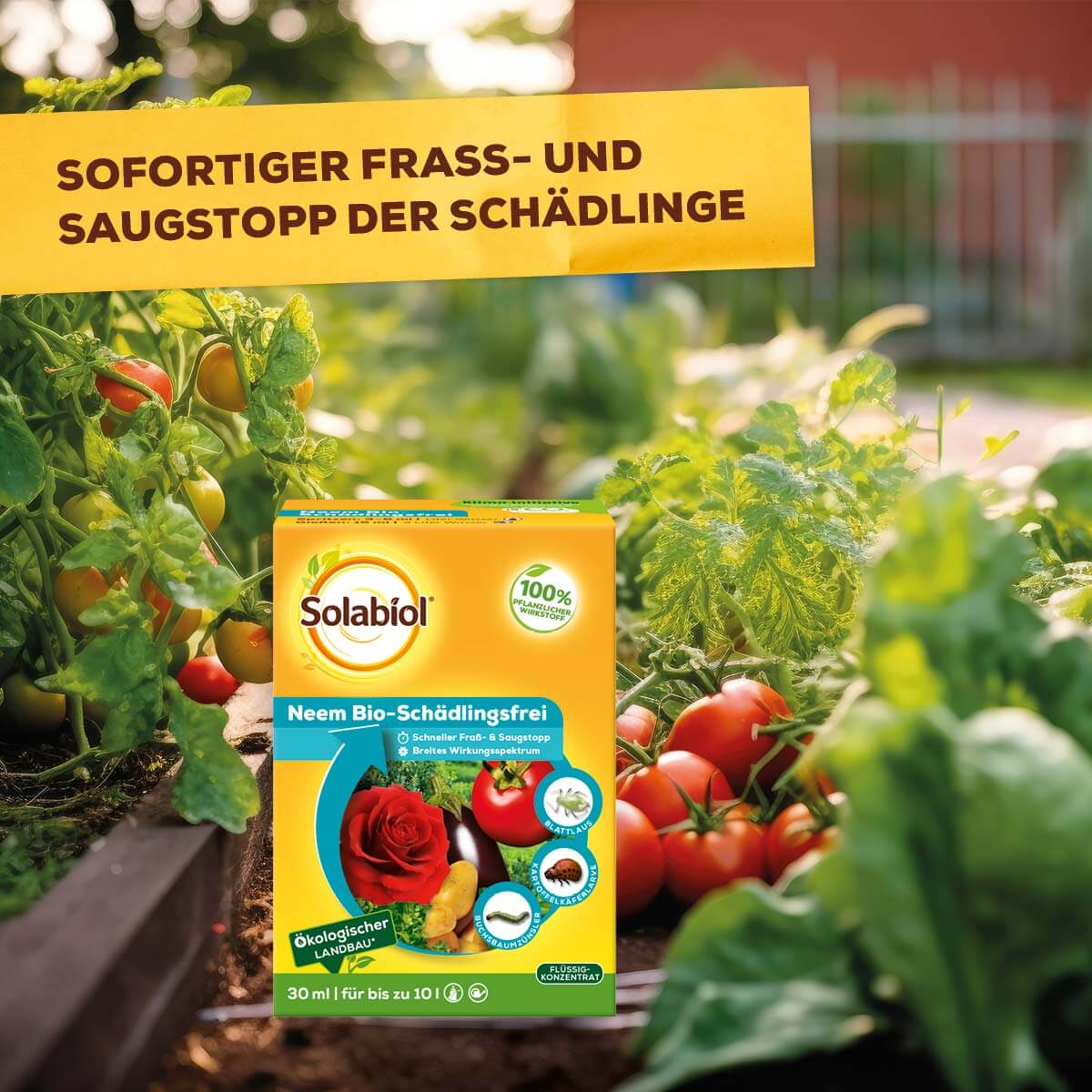 Solabiol Neem Bio-Schädlingsfrei 30 ml