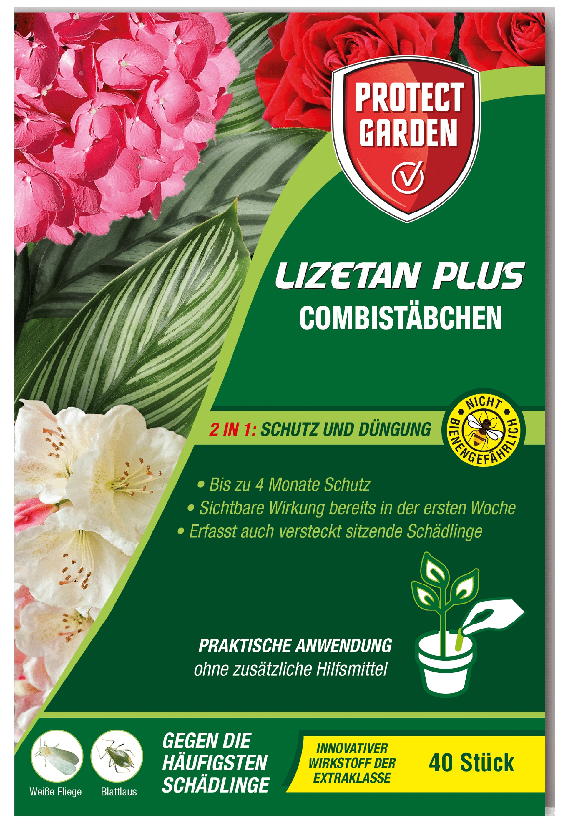 Protect Garden Lizetan Plus Combistäbchen 40 Stück