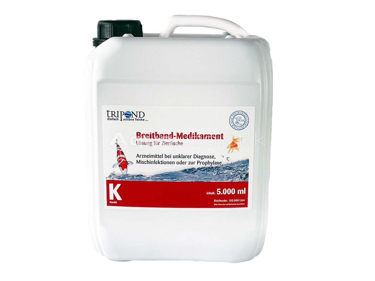 TRIPOND Breitband-Medikament Geschwüre und Wunden  5000 ml für 100 m²