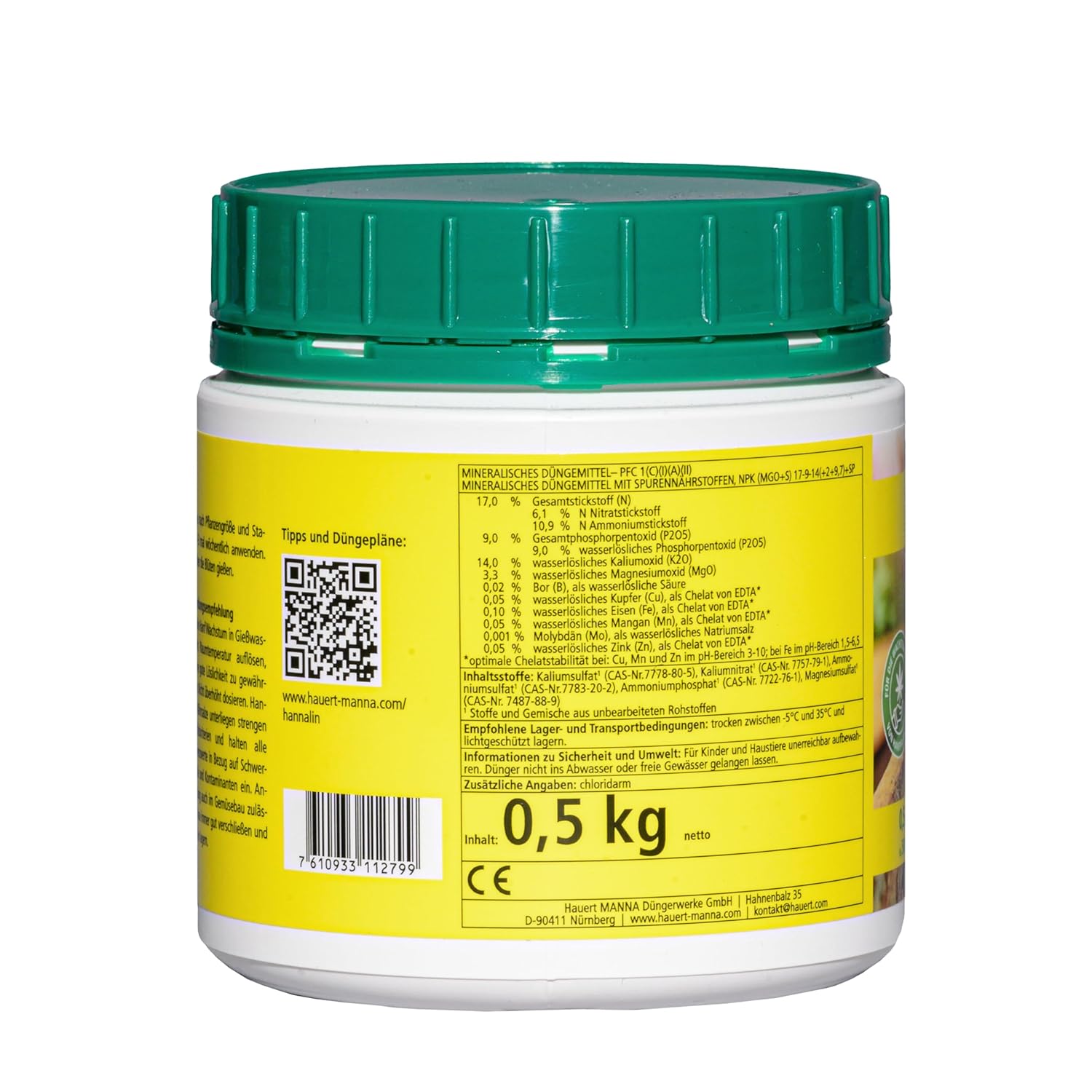Manna Hannalin Wachstum - 500 g Wachstumsphase der Hanfpflanze