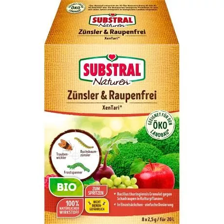 SUBSTRAL® Naturen® Bio Zünsler & Raupenfrei XenTari 20 g