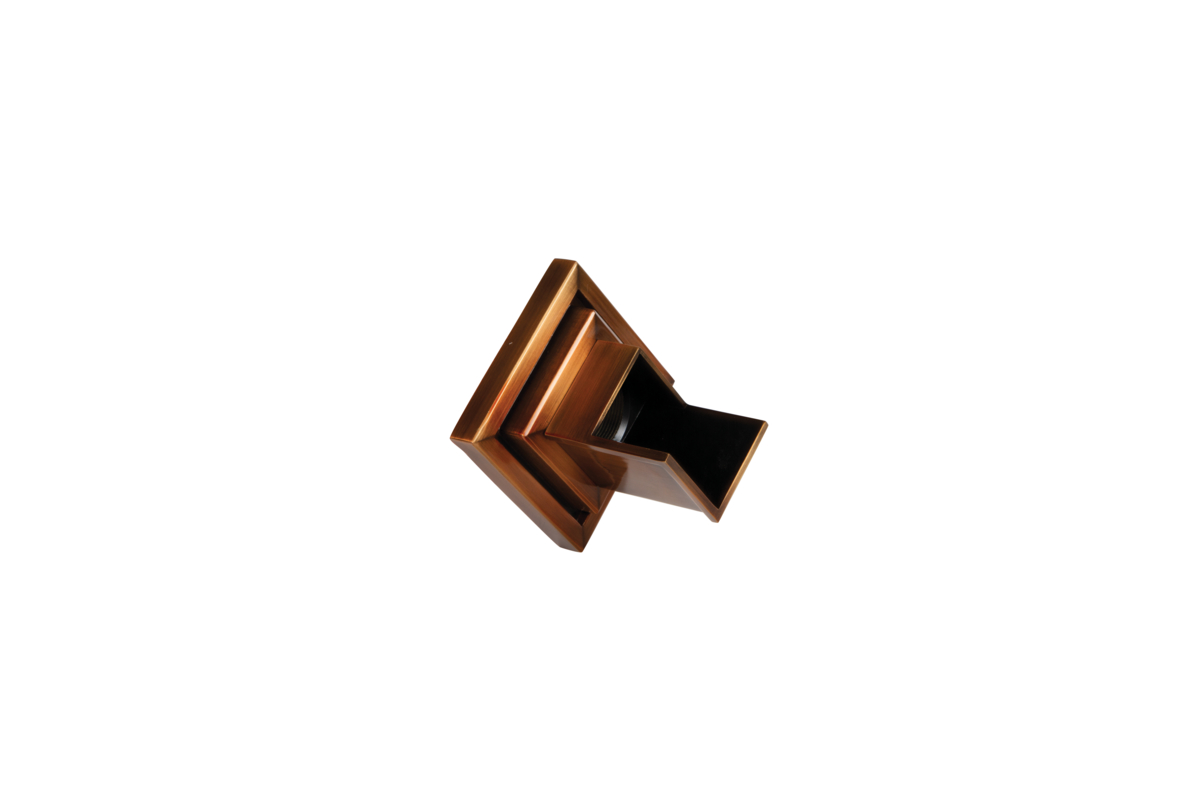 Wandauslass Rhombus Kupfer