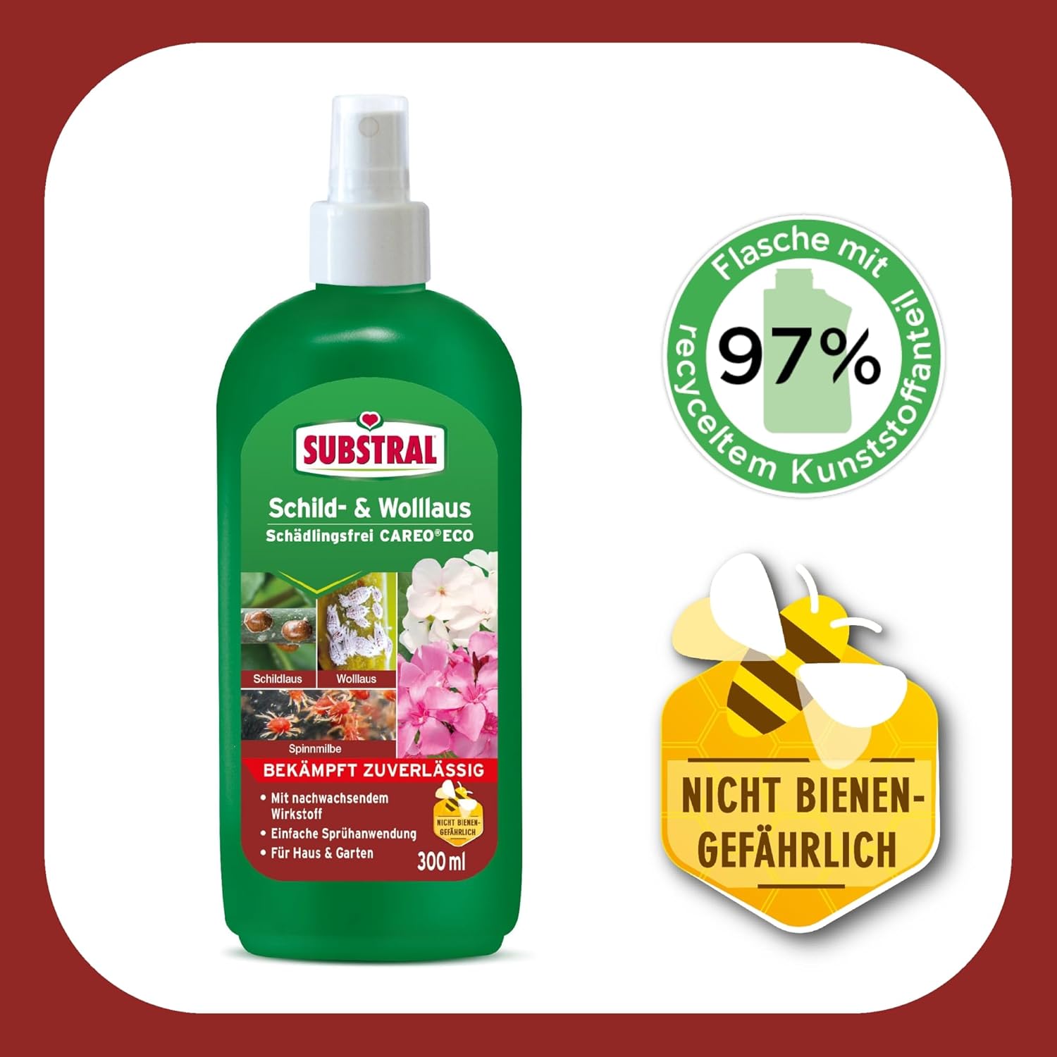 Substral Schild- & Wolllaus Schädlingsfrei Careo Eco
