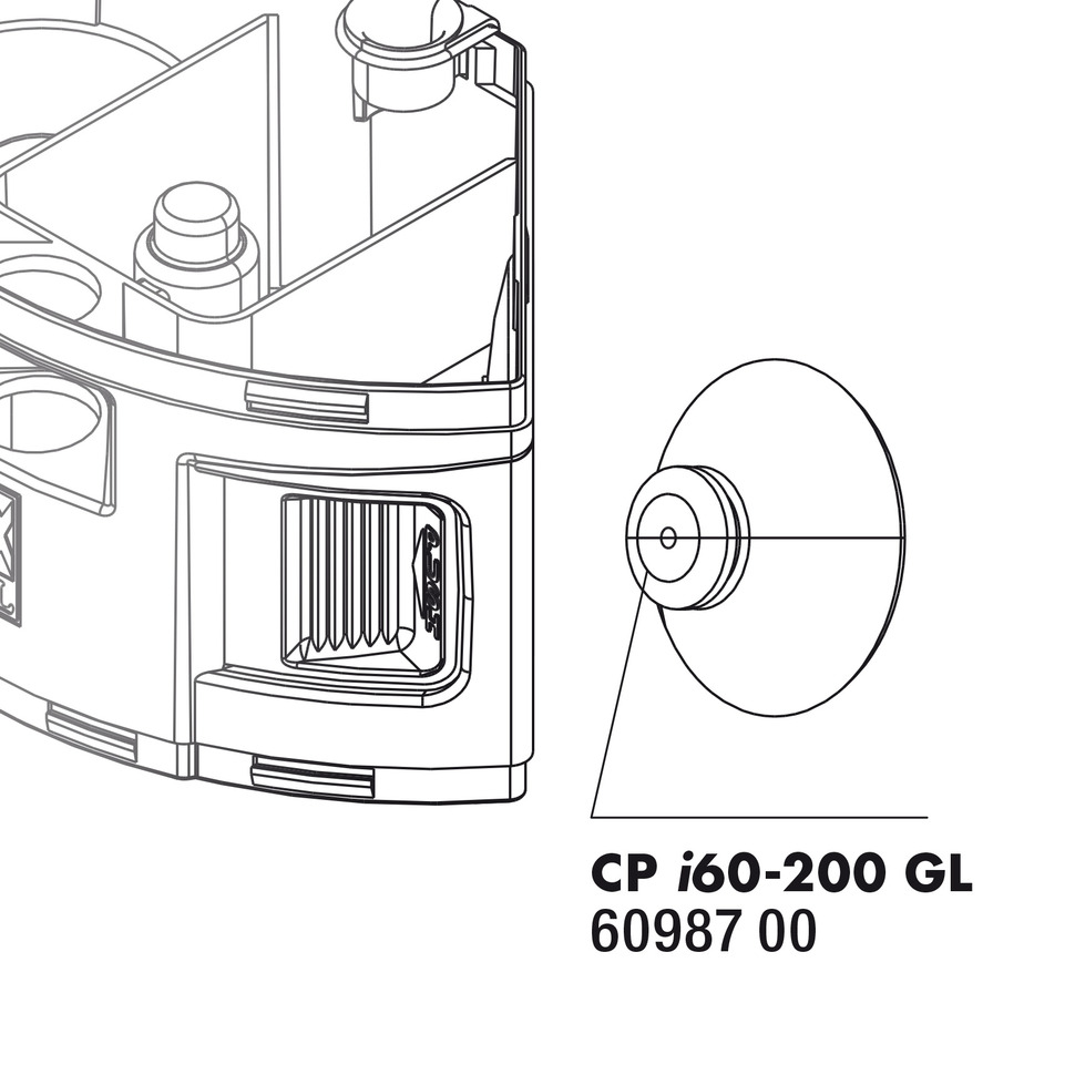 JBL CP i_gl Spezialsauger