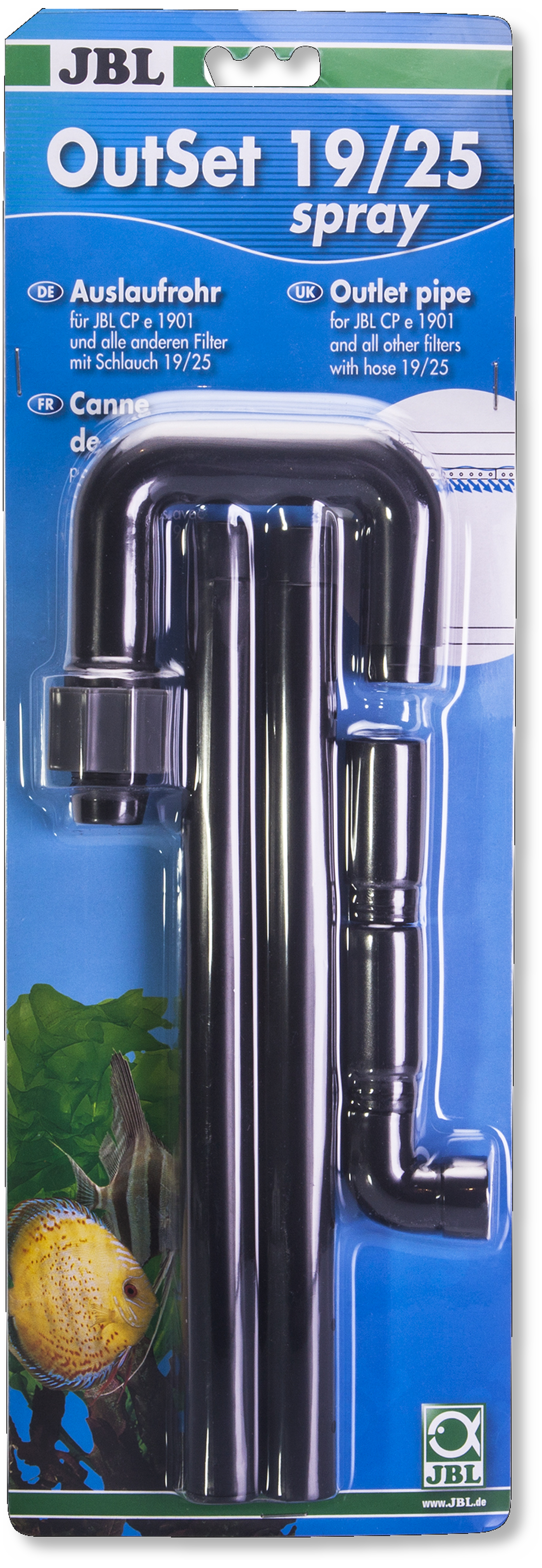 JBL OutSet spray 19/25 Komplett-Set mit Düsenstrahl