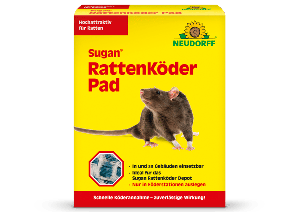 Neudorff Sugan Rattenköder Pad 200 g