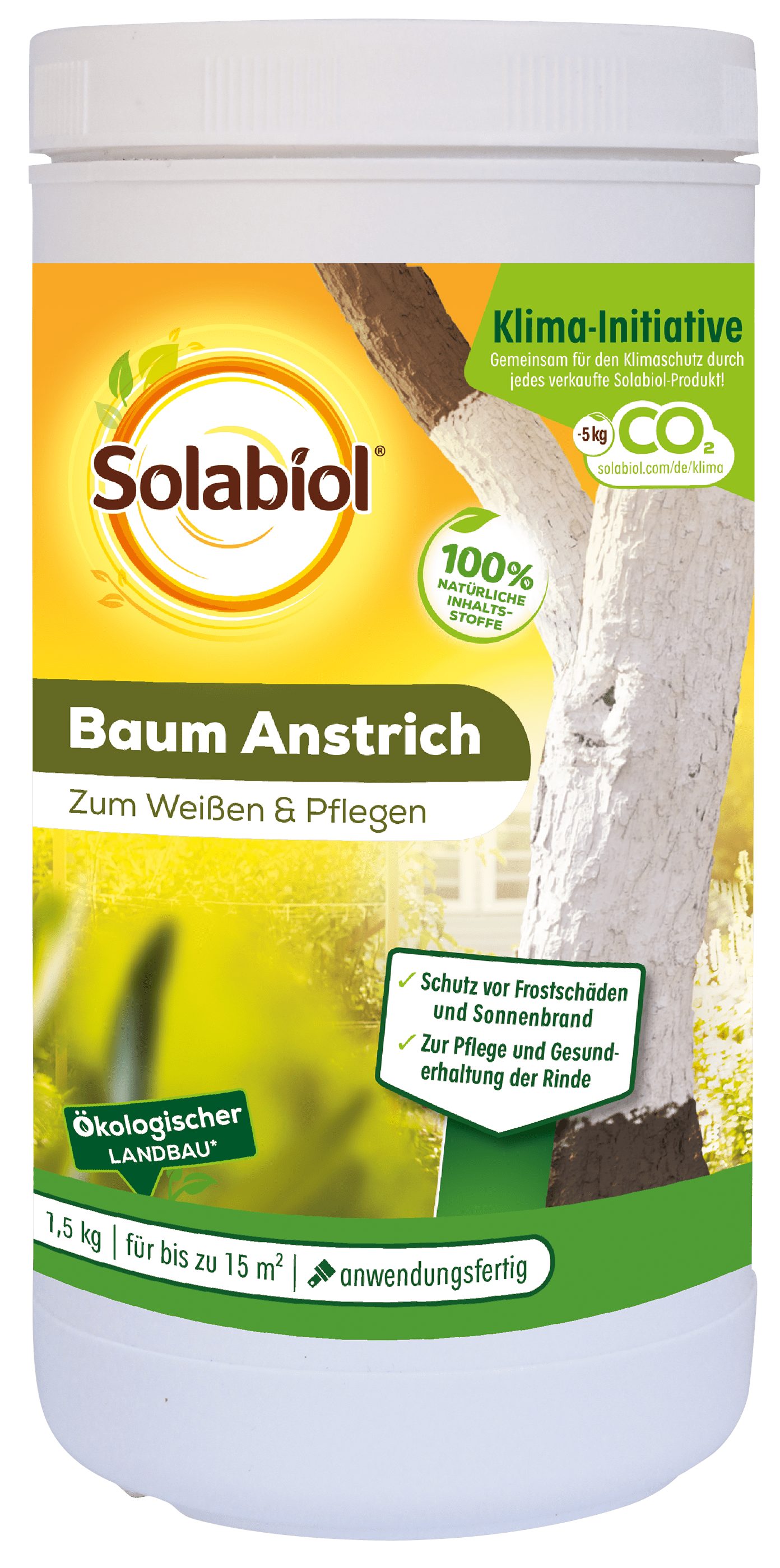 Solabiol Baum Anstrich 100 % natürliches Produkt 1.5 kg