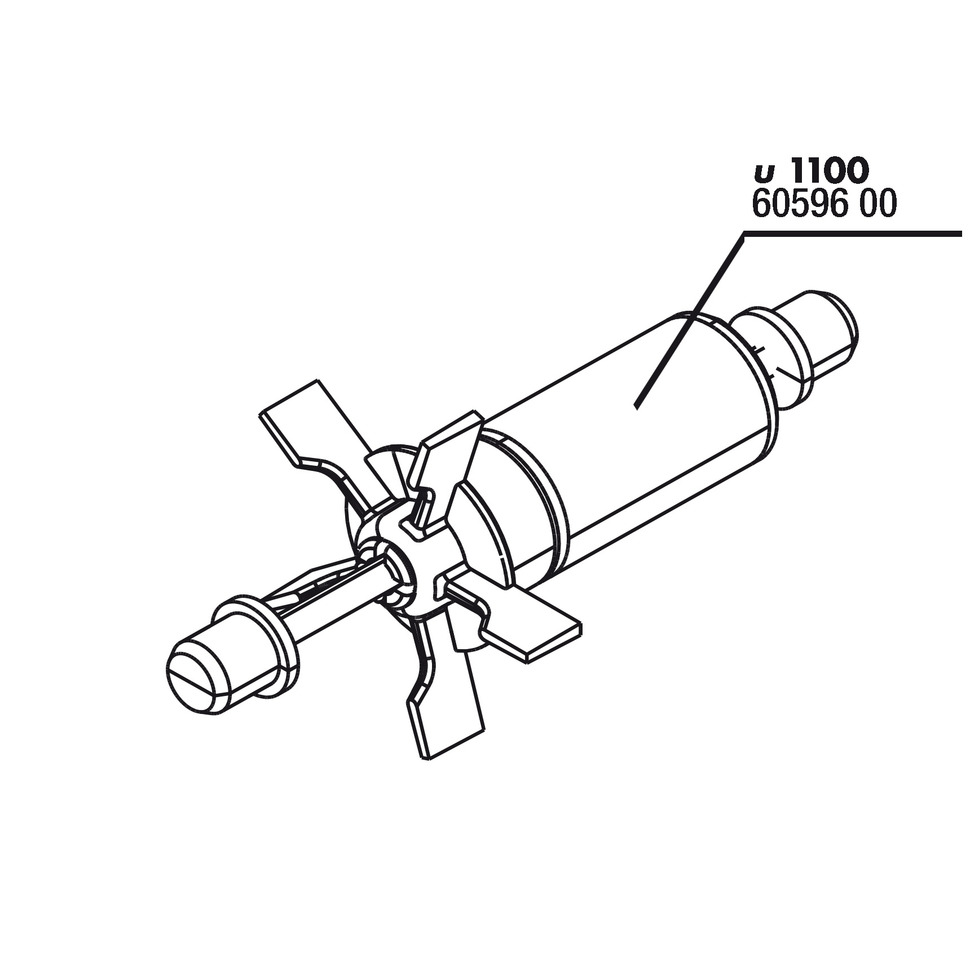 JBL PF u1100 Rotor-Set