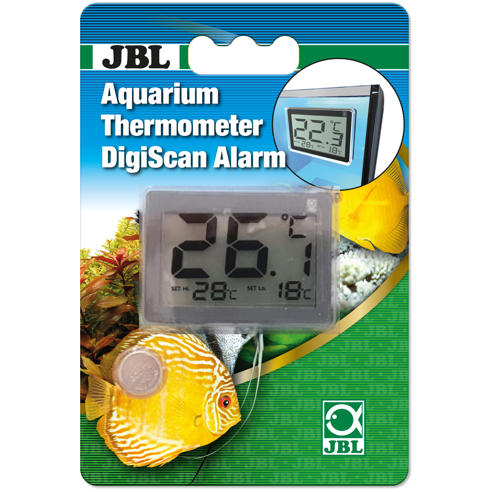 JBL Aquarium Thermometer DigiScan Alarm