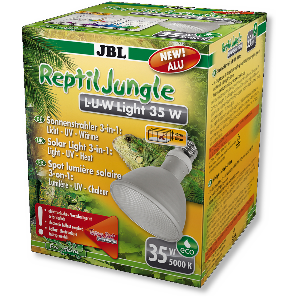 JBL ReptilJungle L-U-W Light alu 35W