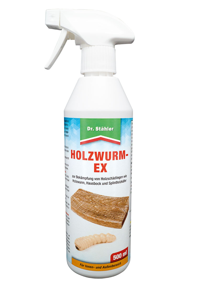 Dr. Stähler Holzwurm-Ex Hausbock und Splintholzkäfer 500 ml