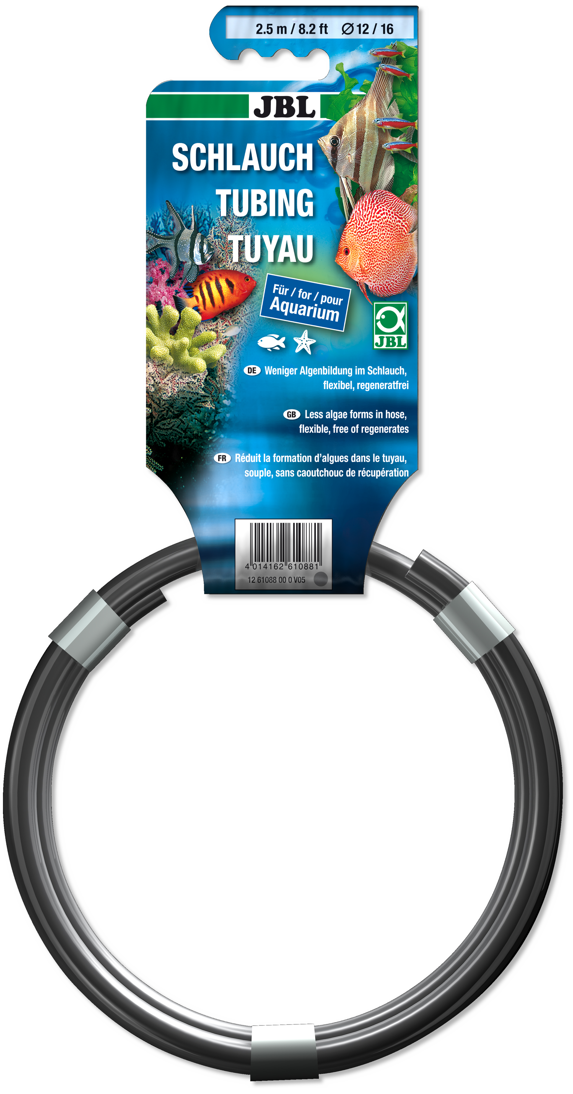 JBL Aquaschlauch GRAU 12/16 (2,5  m)
