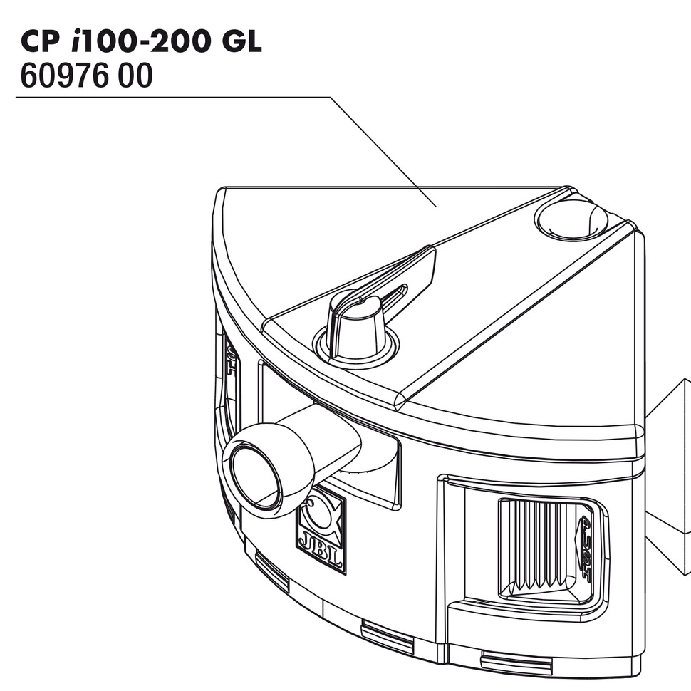 JBL CP i_gl 100/i200 Pumpenkopf
