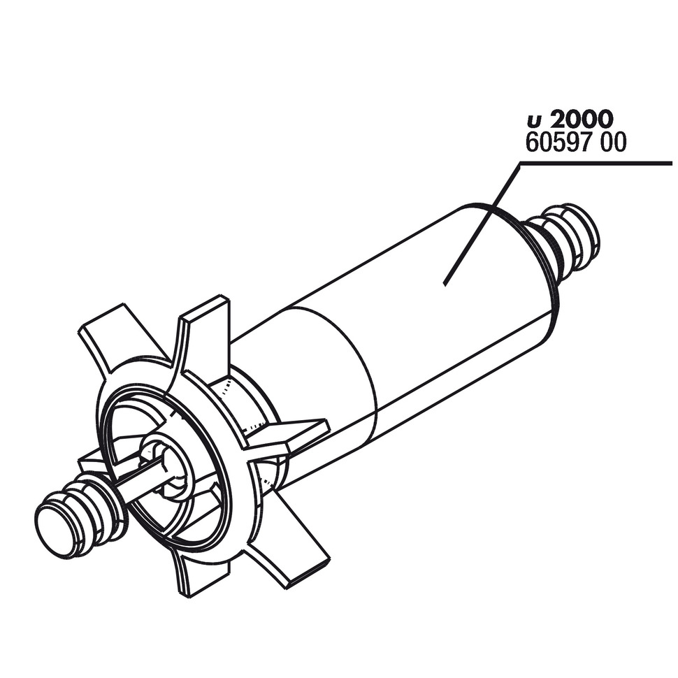 JBL PF u2000 Rotor-Set