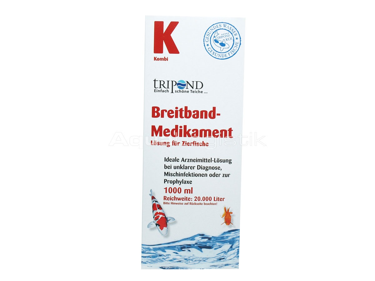 TRIPOND Breitband-Medikament Geschwüre und Wunden  1000 ml für 20 m²