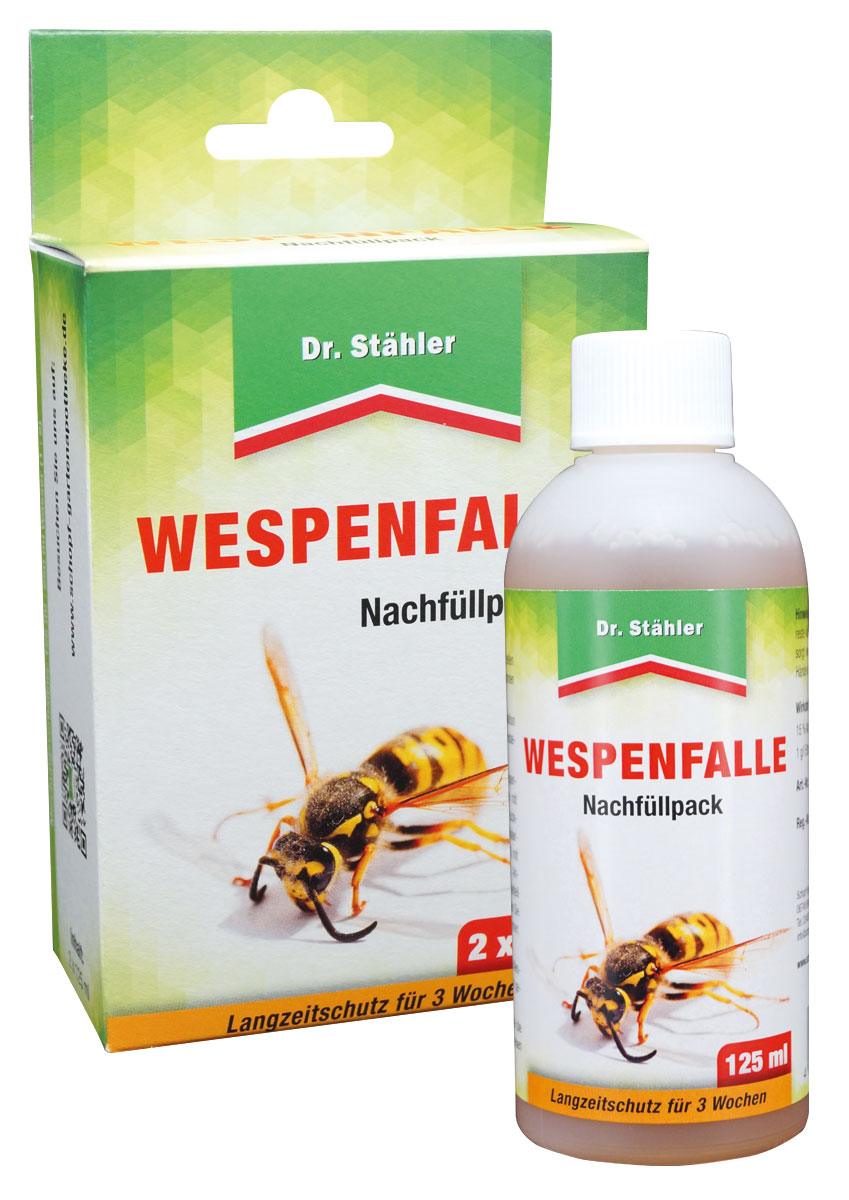 Dr. Stähler Wespenfalle Nachfüllpack 2 x 125 ml