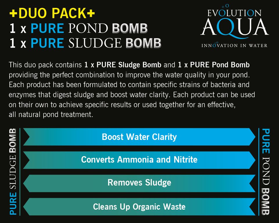Unique Koi Pond Bomb & Sludge Bomb Duo Pack